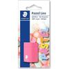 Ξύστρα Staedtler Pastel  βαρελάκι μονή σε διάφορα χρώματα (51105PSBK)